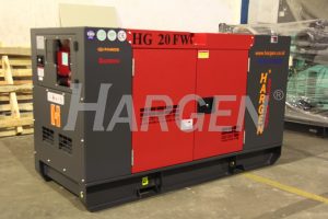 Jual Genset Fawde 15 KVA Daigenko (Silent Type)