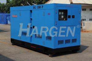 Jual Genset Perkins 200 KVA Stamford (Silent Type)