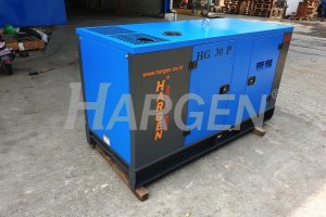 Jual Genset Perkins 30 KVA Stamford (Silent Type)
