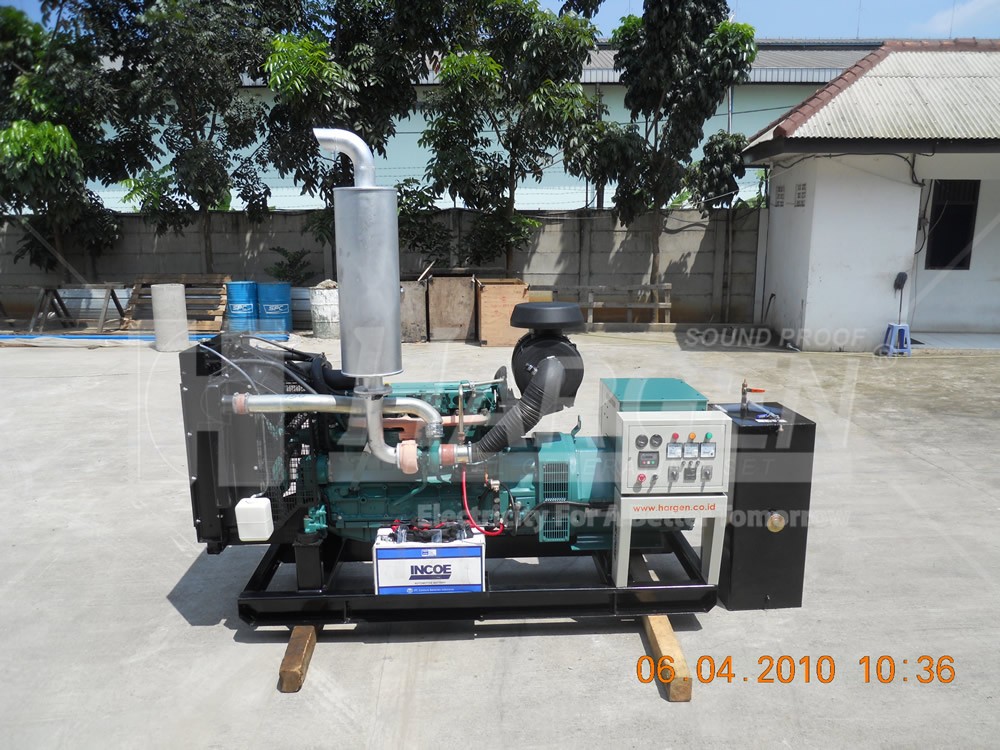 Genset Volvo 200 kVA Open Marathon