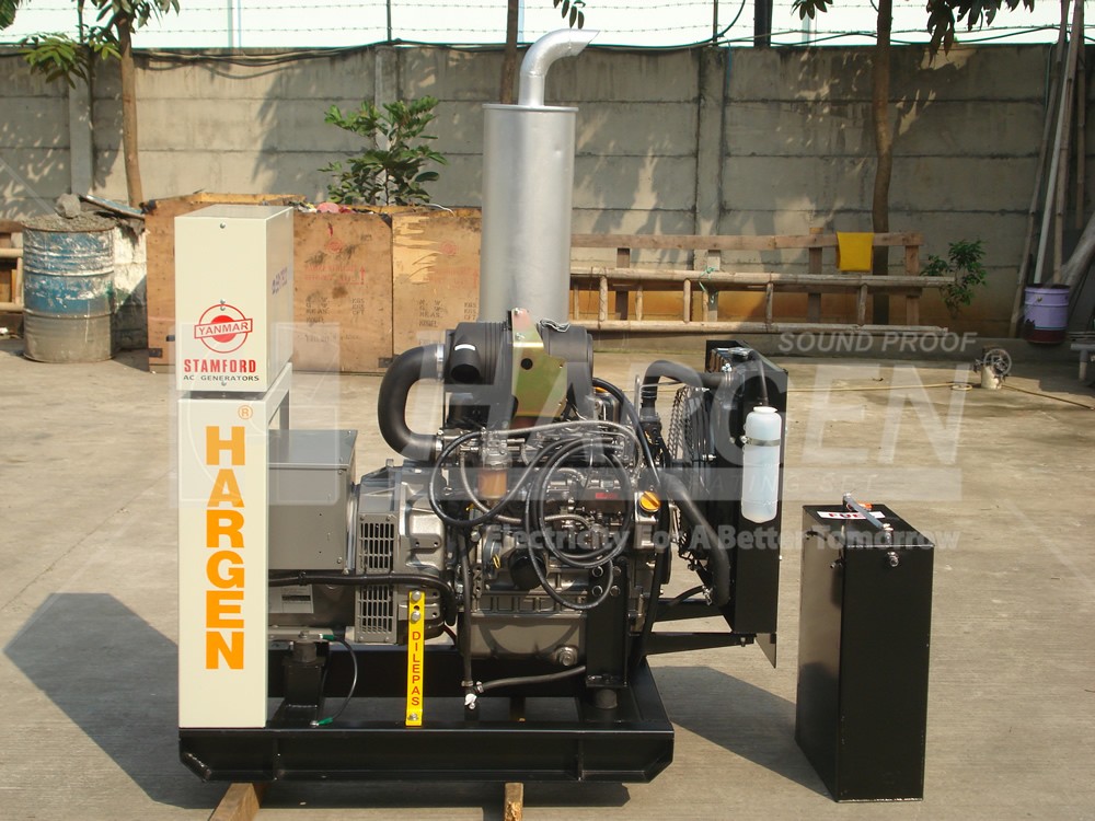 Genset Yanmar 35 kVA Open Stamford