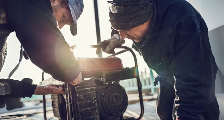 biaya service genset