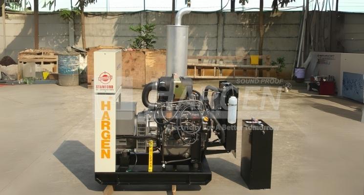 cara kerja genset silent