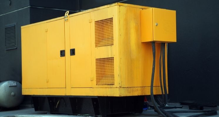mesin genset besar