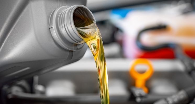 rata-rata volume oli yang digunakan untuk genset